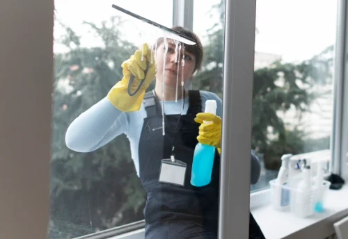 Nettoyage de vitres intérieures et extérieures à Dombrot-le-Sec